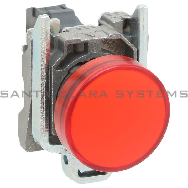 Telemecanique XB4BVB4 Red Complete Pilot Light Product Image