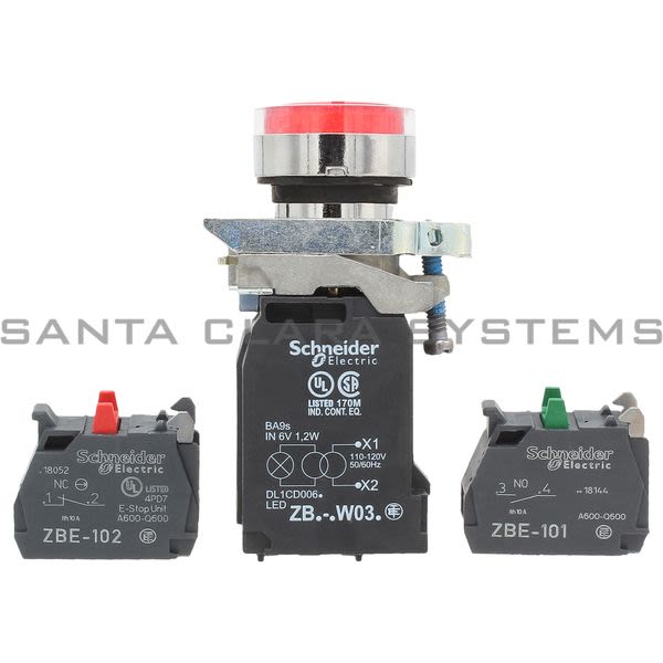 Telemecanique XB4BW3435 Push Button Product Image