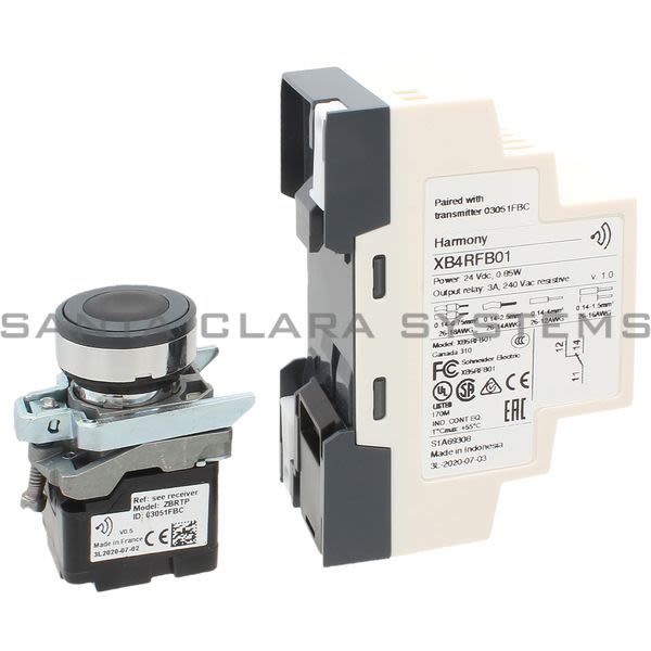 Telemecanique XB4RFB01 Push Button Product Image