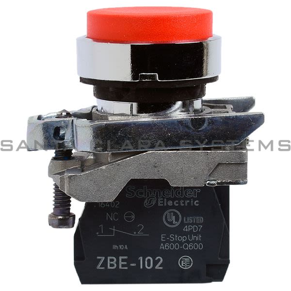 Telemecanique XB4BL42 Push Button Product Image