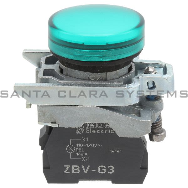 Telemecanique XB4BVG3 Pilot Light Product Image