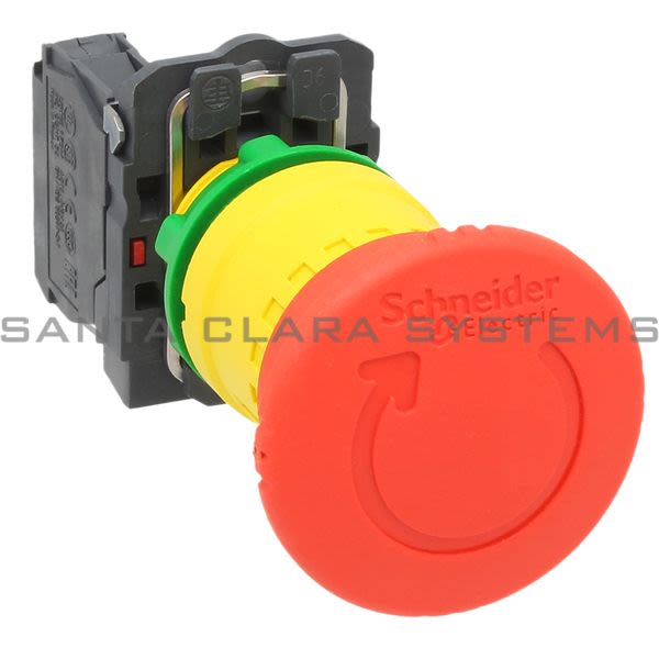 Telemecanique XB5 AS8442  Trigger Action Emergency Pushbutton Product Image