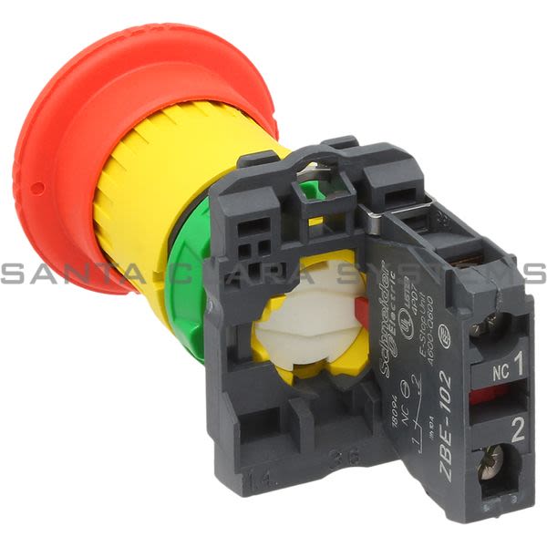 Telemecanique XB5 AS8442  Trigger Action Emergency Pushbutton Product Image