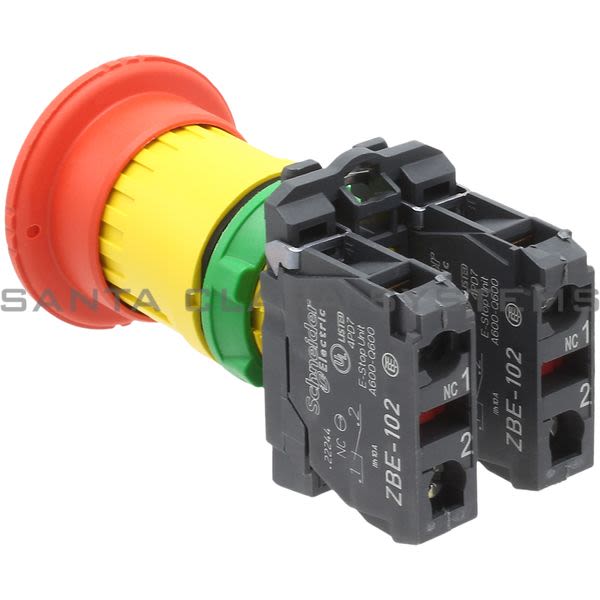 Telemecanique XB5AS8444 Emergency Stop Switching Off Trigger Latching Turn Release Product Image