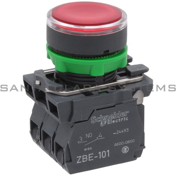 Telemecanique XB5AW34G5 Pushbutton Product Image