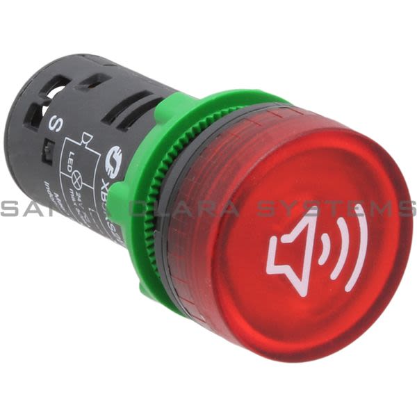 Telemecanique XB5KS2B4 Continous Or Intermittent Illuminated Red Buzzer Product Image