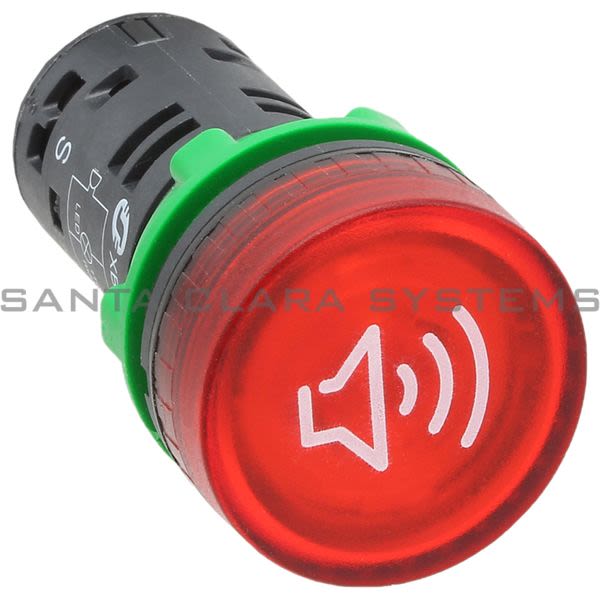 Telemecanique XB5KS2G4 Continuous Or Intermittent Illuminated Red Buzzer Product Image