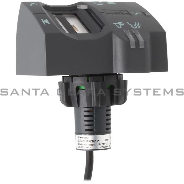 Telemecanique XB5 S2B2M12  Monostable Biometric Switch Product Image