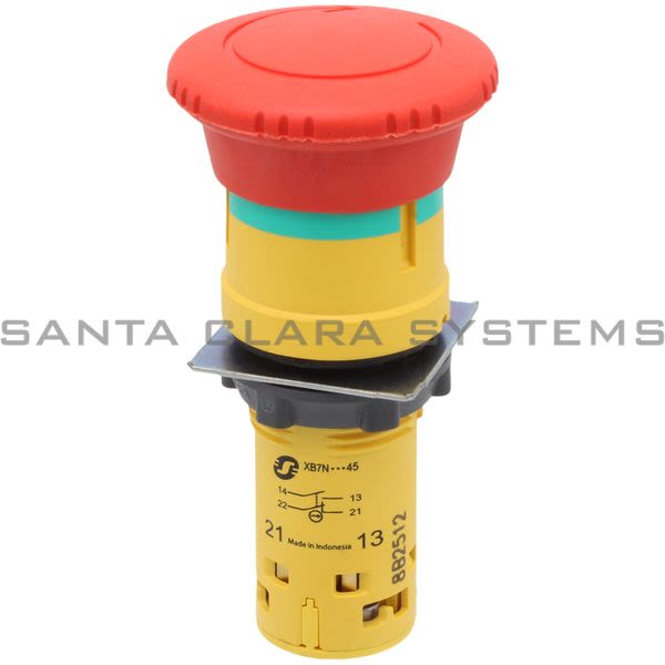Telemecanique XB7NS8445 Monolithic Emergency Stop Mushroom Button Product Image