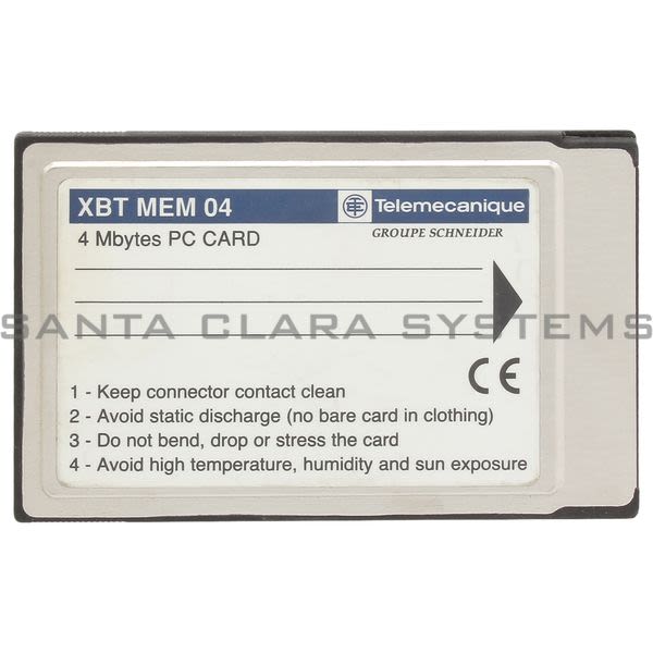 Telemecanique XBTMEM04 Memory Card Product Image