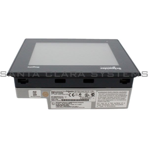 Telemecanique XBTGT2220 advanced touchscreen panel - 320 x 240 pixels QVGA - 5.7&quot; - 24 V Product Image