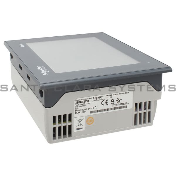 Telemecanique XBTGT2430 advanced touchscreen panel - 640 x 480 pixels VGA - 5.7&quot; - TFT LCD - 24 V DC Product Image