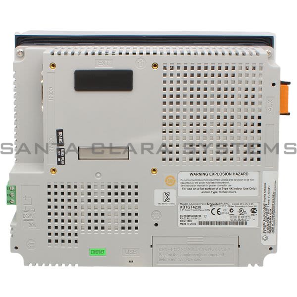 Telemecanique XBTGT4230 advanced touchscreen panel - 640 x 480 pixels VGA - 7.5&quot; - STN LCD - 24 V DC Product Image