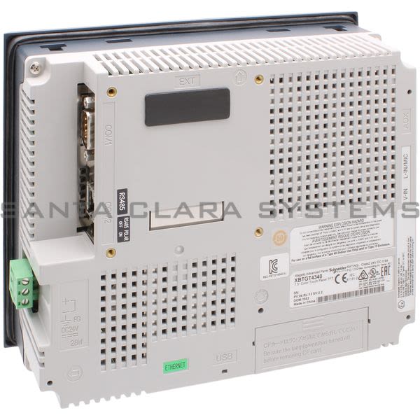 Telemecanique XBTGT4340 advanced touchscreen panel - 320 x2 40 pixels QVGA - 7.5&quot; - 24 V Product Image