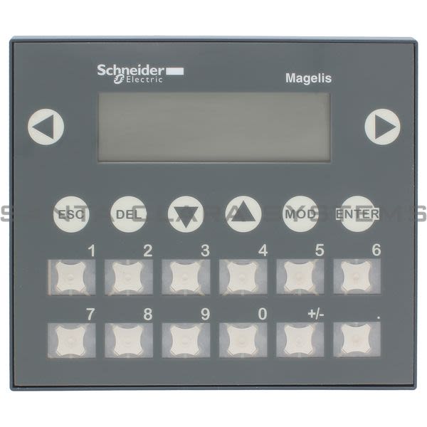 Telemecanique XBTR400 small panel with keypad - matrix screen - green - 122 x 32 pixels - 5 V DC Product Image