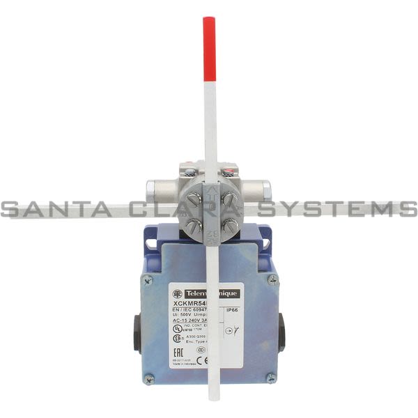 Telemecanique XCKMR54D1 limit switch XCKMR - stay put crossed rods lever 6mm - 2x(2 NC) - slow - Pg13 Product Image