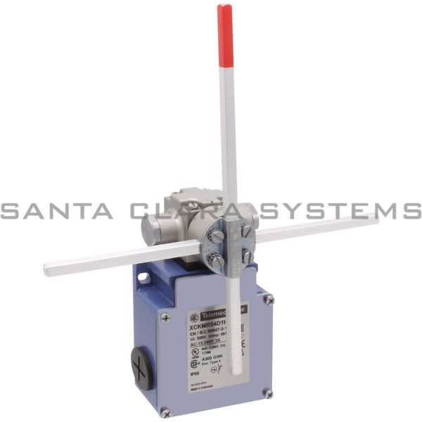 Telemecanique XCKMR54D1H29 limit switch XCKMR - stay put crossed rods lever 6mm - 2x(2 NC) - slow - M20 Product Image