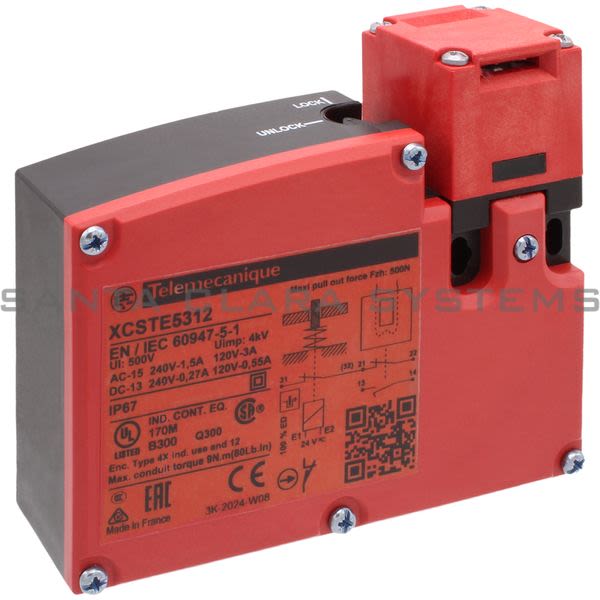 Telemecanique XCSTE5312 Safety Switch Product Image