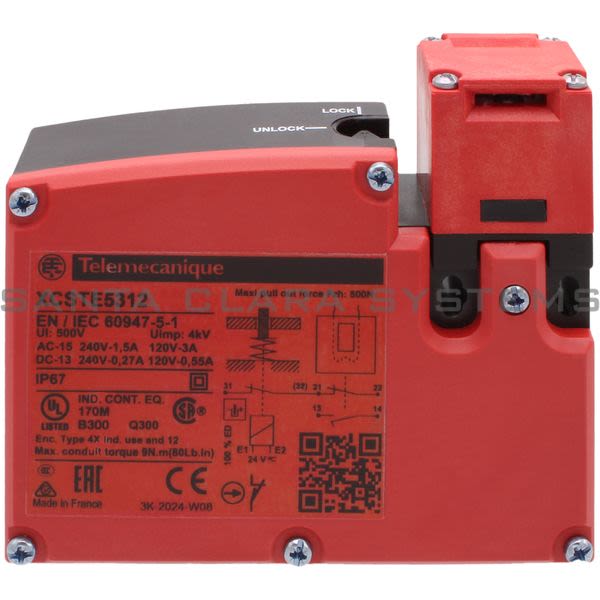 Telemecanique XCSTE5312 Safety Switch Product Image