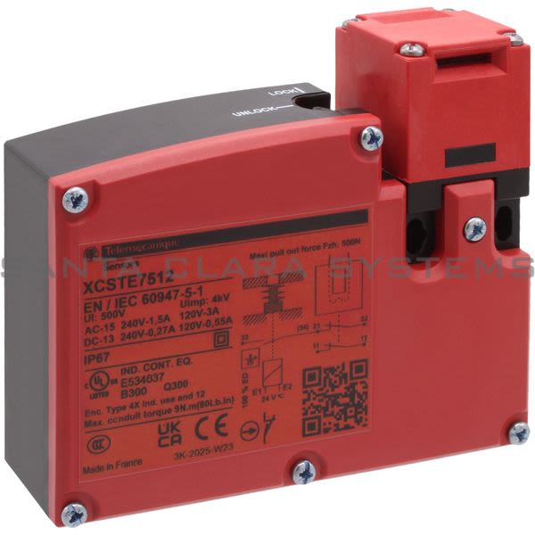 Telemecanique XCSTE7512 Safety Switch Product Image