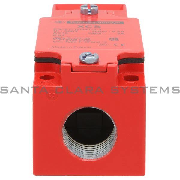Telemecanique XCSA503 metal safety switch XCSA - 1 NC + 2 NO - slow break - 1 entry tapped 1/2&quot; NPT Product Image
