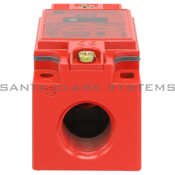 Telemecanique XCSA523  metal safety switch XCSA - 1 NC + 2 NO - slow break - 1 entry tapped 1/2" NPT Product Image