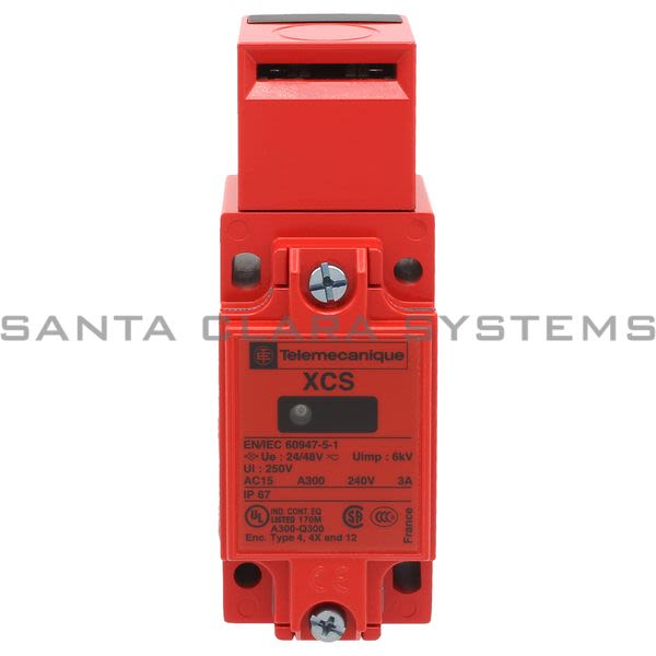 Telemecanique XCSA713  metal safety switch XCSA - 2 NC + 1 NO - slow break - 1 entry tapped 1/2" NPT Product Image
