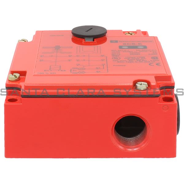 Telemecanique XCSE7323 metal safety switch XCSE - 2NC+1NO - slow break- 2 entries tapped 1/2&quot; NPT- 48V Product Image