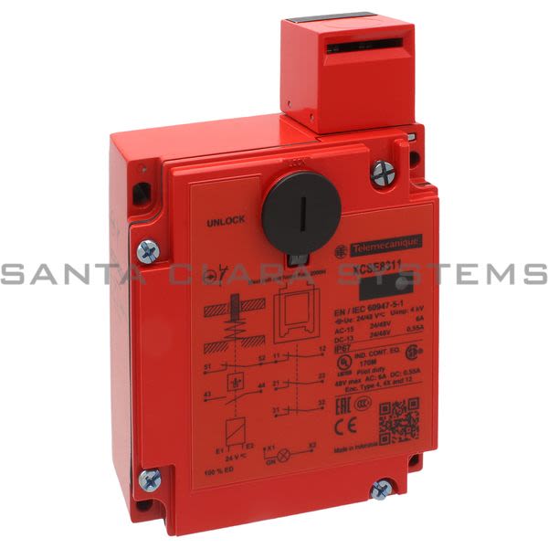Telemecanique XCSE8311 metal safety switch XCSE - 3 NC - slow break - 2 entries tapped Pg 13 - 24 V Product Image