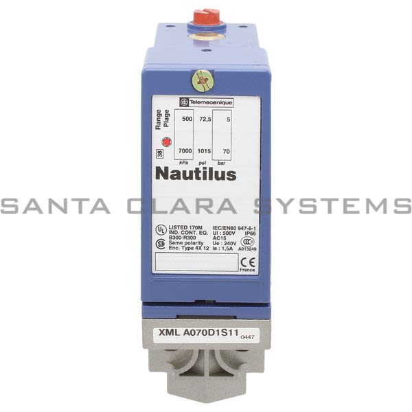 Telemecanique XMLA070D1S11 Pressure Switch Product Image