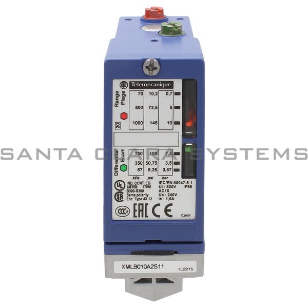 Telemecanique XMLB010A2S11 Pressure Sensor Product Image