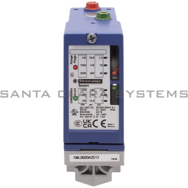 Telemecanique XMLB020A2S13 Pressure Sensor Product Image