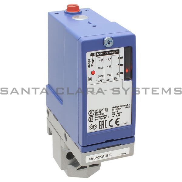 Telemecanique XMLA020A2S13 Pressure Sensor Product Image