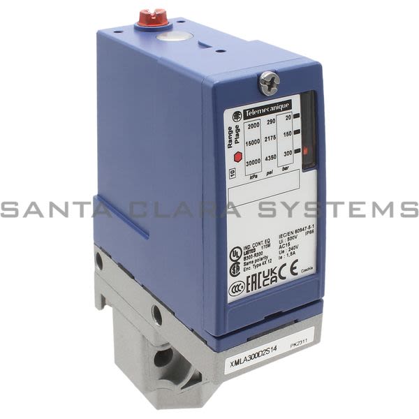 Telemecanique XMLA300D2S14 Pressure Sensor Product Image