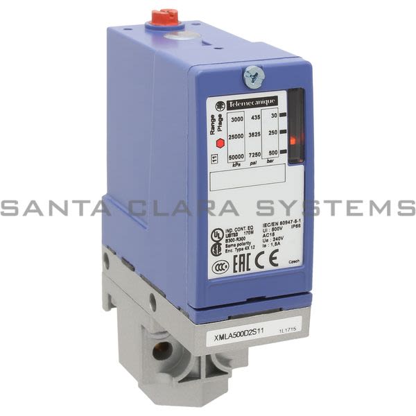 Telemecanique XMLA500D2S11 Pressure Sensor Product Image