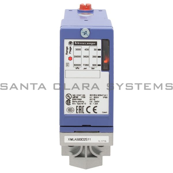Telemecanique XMLA500D2S11 Pressure Sensor Product Image
