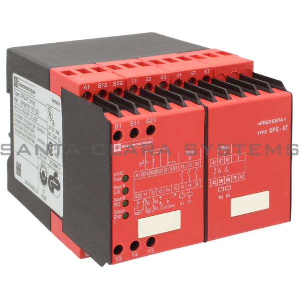 XPSAT5110T100 Telemecanique Safety Relay - Santa Clara Systems