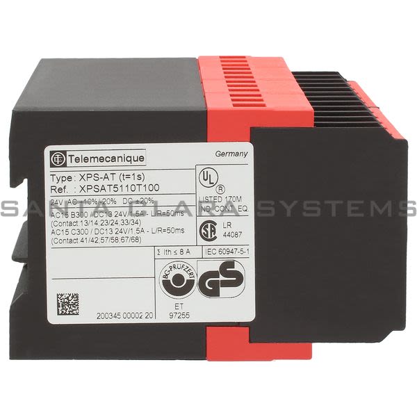 Telemecanique XPSAT5110T100 Safety Relay Product Image