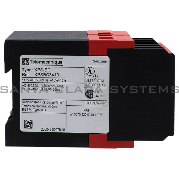 Telemecanique XPSBC3410 Safety Relay Product Image