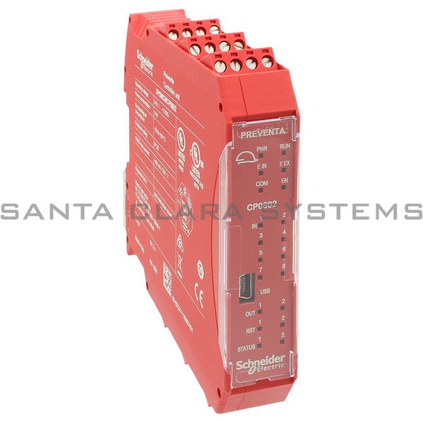 Telemecanique XPSMCMCP0802 Controller With 8 Inputs 2 Outputs Monitors Expansion Modules Product Image