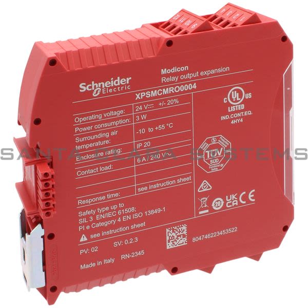 Telemecanique XPSMCMRO0004 Safety Relay Product Image
