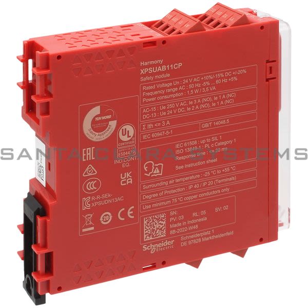 Telemecanique XPSUAB11CP Safety Module Product Image