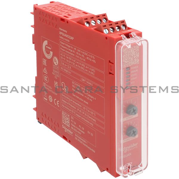 Telemecanique XPSUAK32AP Module XPSAK - Emergency stop - 120 V AC Product Image