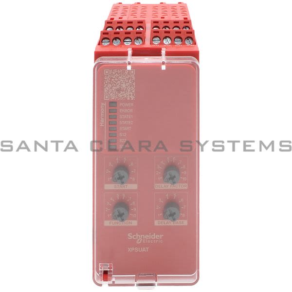 Telemecanique XPSUAT13A3AP Preventa module Cat.4 features XPSUAK + delayed outputs 24vac/dc screw Product Image