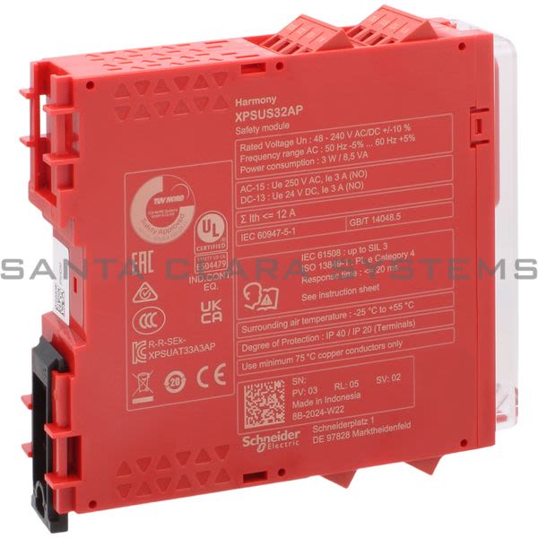 Telemecanique XPSUS32AP Safety Module Product Image