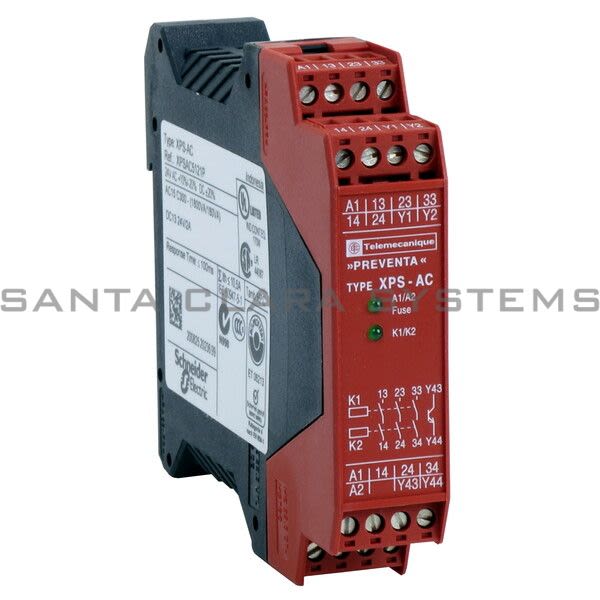 Telemecanique XPSAC5121P module XPSAC - Emergency stop - 24 V AC DC Product Image