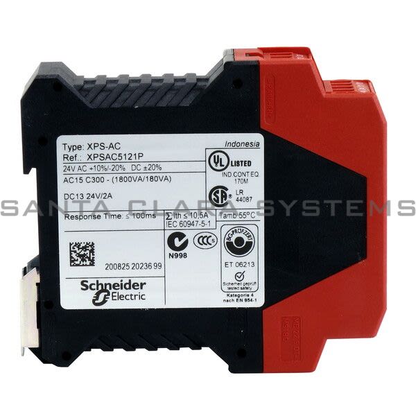 Telemecanique XPSAC5121P module XPSAC - Emergency stop - 24 V AC DC Product Image