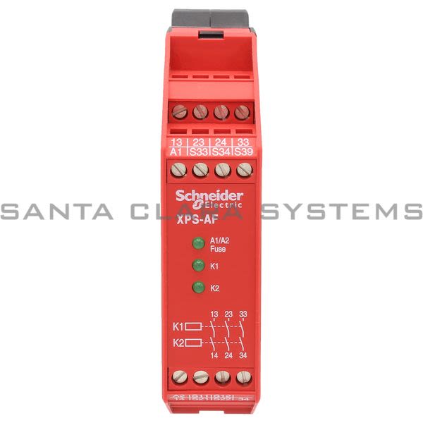 Telemecanique XPSAF5130 module XPSAF - Emergency stop - 24 V AC DC Product Image