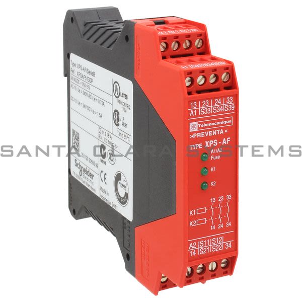 Telemecanique XPSAF5130P module XPSAF - Emergency stop - 24 V AC DC Product Image