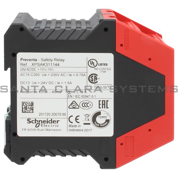 Telemecanique XPSAK311144 module XPSAK - Emergency stop - 24 V AC DC Product Image